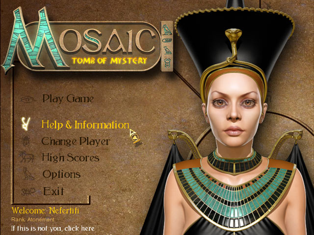 Mosaic Tomb of Mystery game screenshot - 2