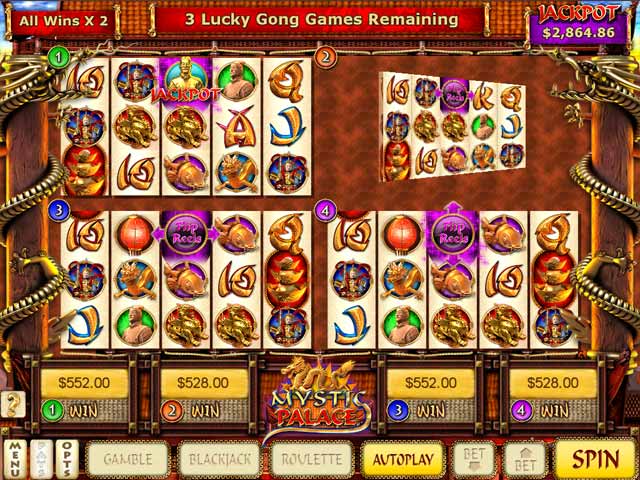 Mystic Palace Slots game screenshot - 1