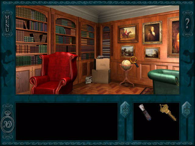 Nancy Drew: Message in a Haunted Mansion game screenshot - 3