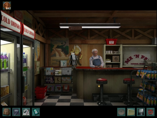 Nancy Drew: Trail of the Twister game screenshot - 1