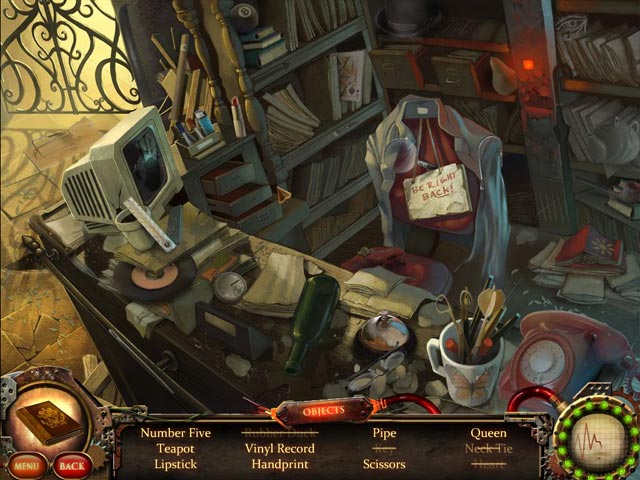 Nightfall Mysteries: Asylum Conspiracy game screenshot - 2