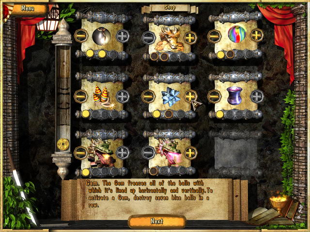 Oriental Dreams game screenshot - 2