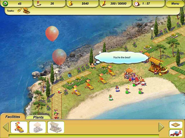 Paradise Beach 2: Around the World game screenshot - 3