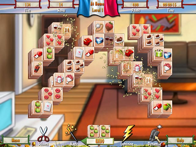 Paris Mahjong game screenshot - 1