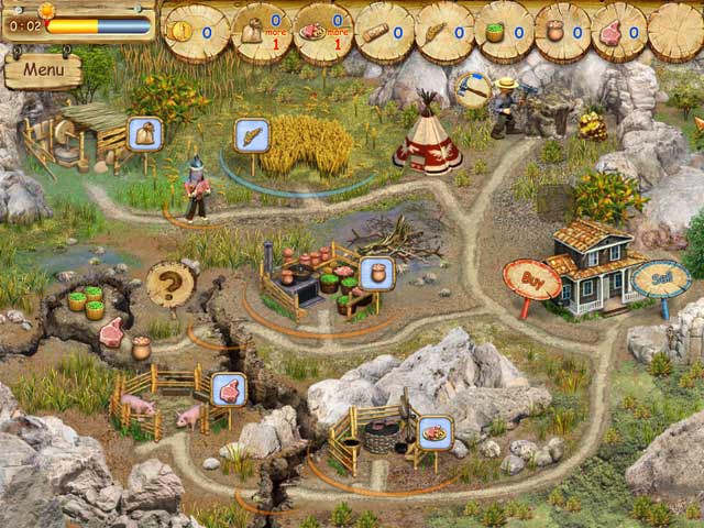 Pioneer Lands game screenshot - 3