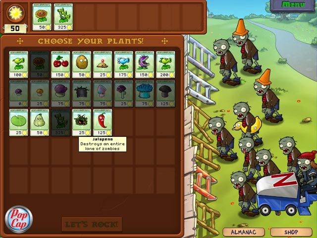 Plants vs. Zombies game screenshot - 2