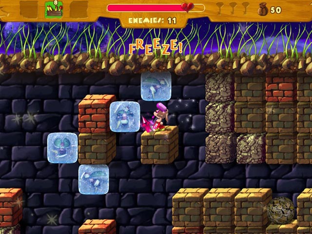 Rabbit's Magic Adventures game screenshot - 2