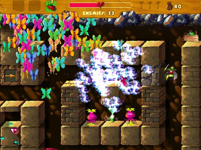 Rabbit's Magic Adventures game screenshot - 3