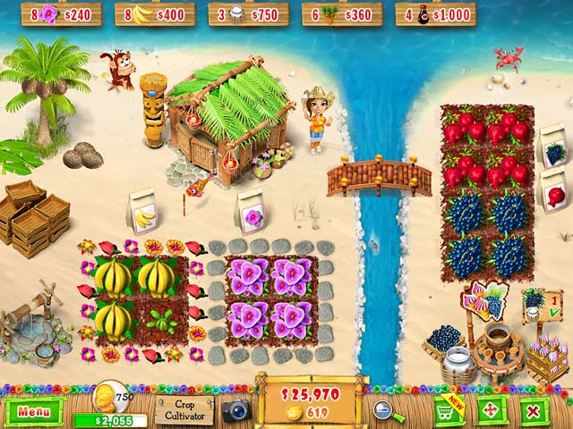 Ranch Rush 2 - Sara's Island Experiment game screenshot - 1