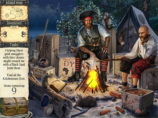 Robinson Crusoe and the Cursed Pirates game screenshot - 1