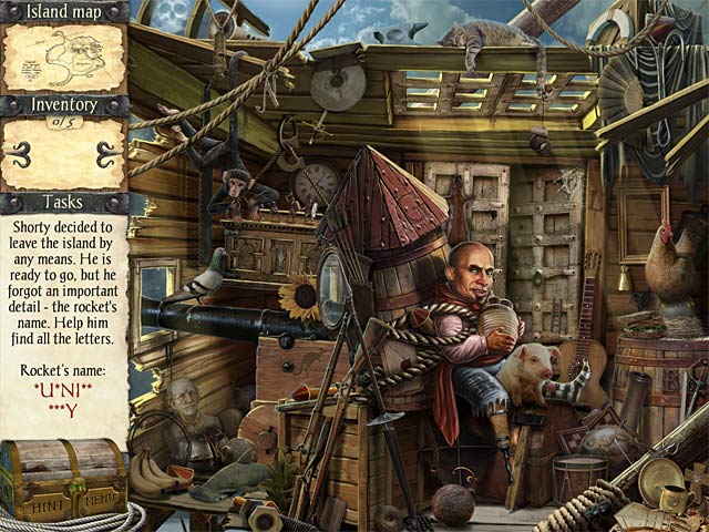 Robinson Crusoe and the Cursed Pirates game screenshot - 3