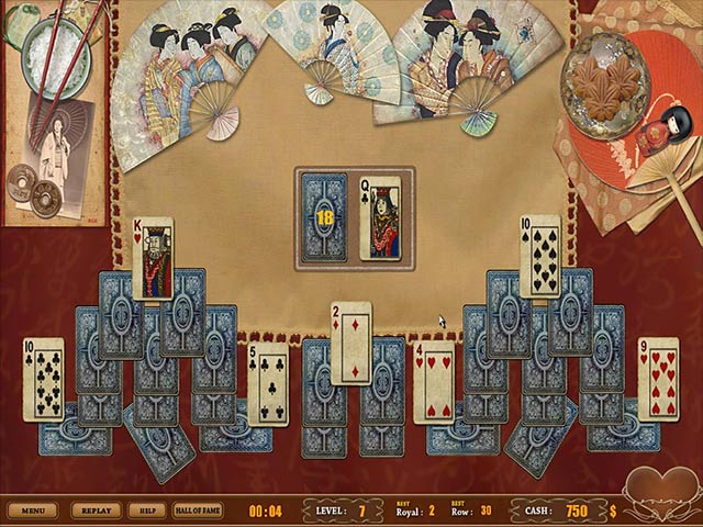 Royal Challenge Solitaire game screenshot - 2