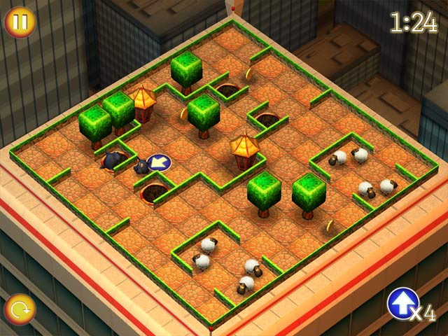 Running Sheep: Tiny Worlds game screenshot - 2