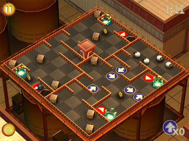 Running Sheep: Tiny Worlds game screenshot - 3