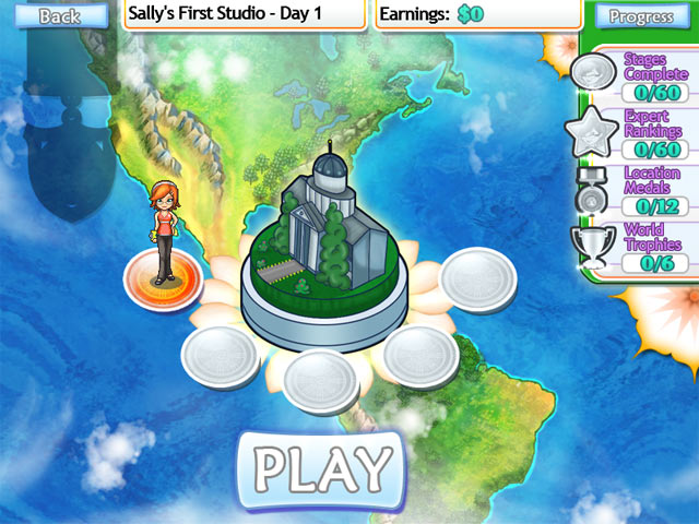 Sally's Studio game screenshot - 1