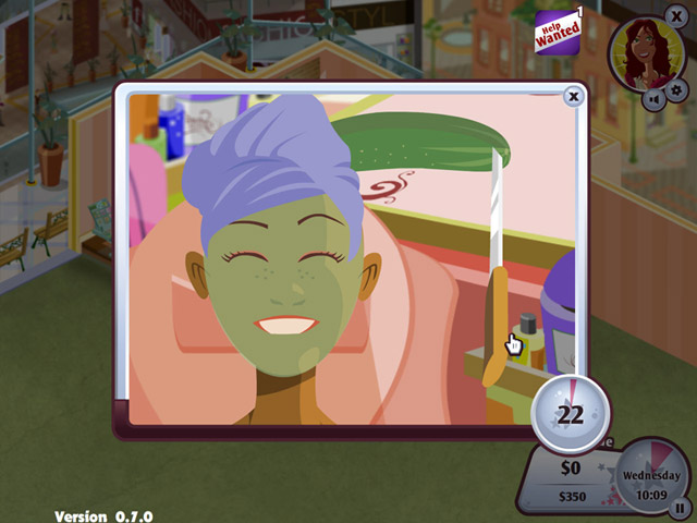 Sara's Super Spa Deluxe game screenshot - 1