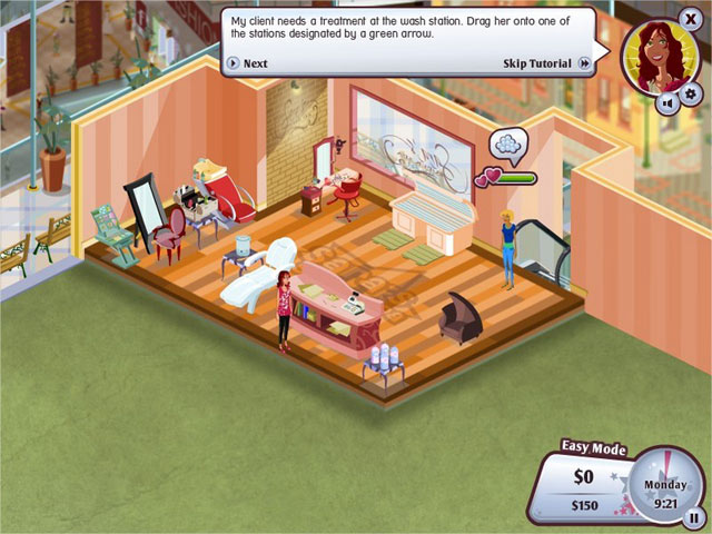 Sara's Super Spa Deluxe game screenshot - 3