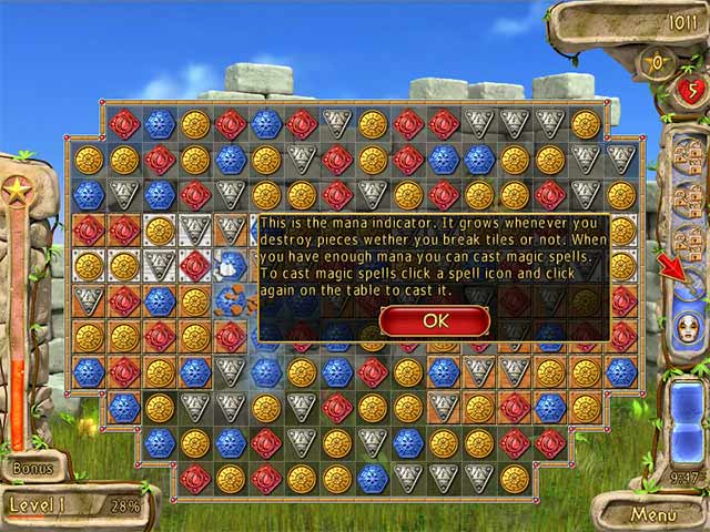 Secrets of Olympus game screenshot - 1