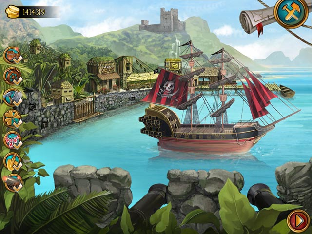 Seven Seas Solitaire game screenshot - 1