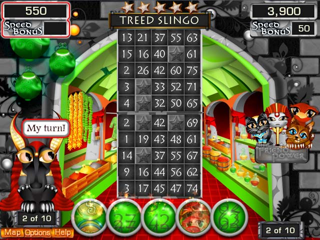 Slingo Quest Egypt game screenshot - 1