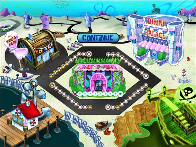 SpongeBob SquarePants Diner Dash game screenshot - 2