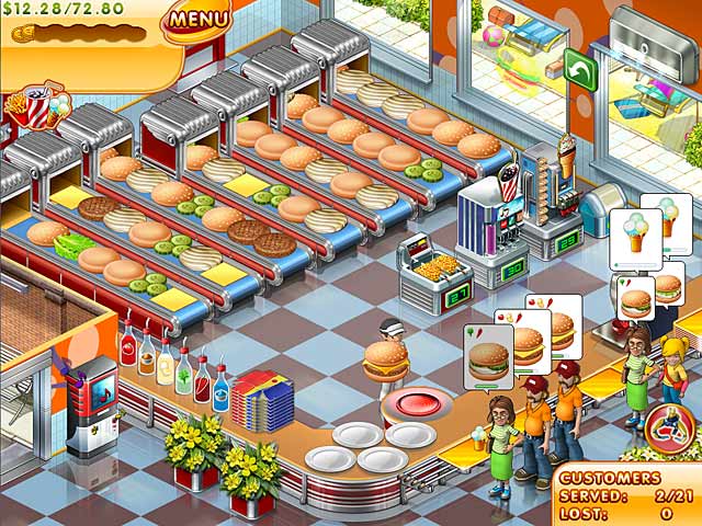Stand O'Food 3 game screenshot - 1