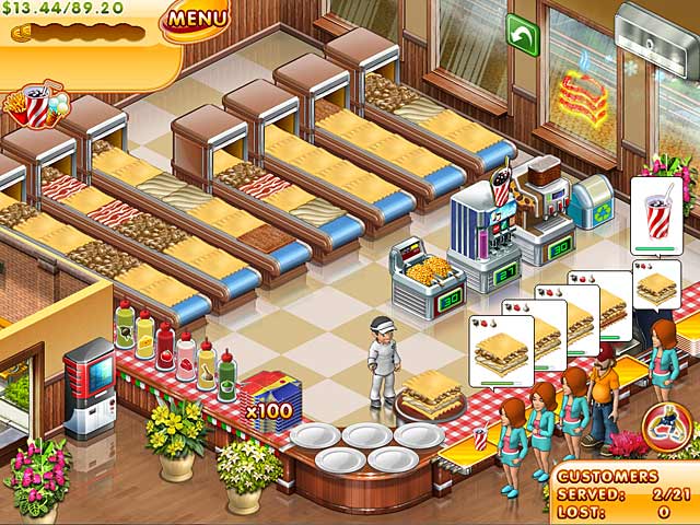 Stand O'Food 3 game screenshot - 3