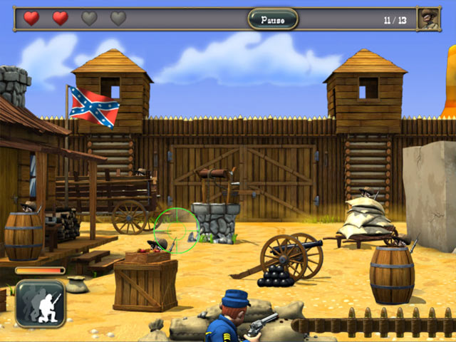 The Bluecoats: North vs South game screenshot - 2