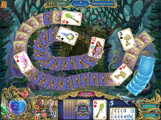 The Chronicles of Emerland Solitaire game screenshot - 2