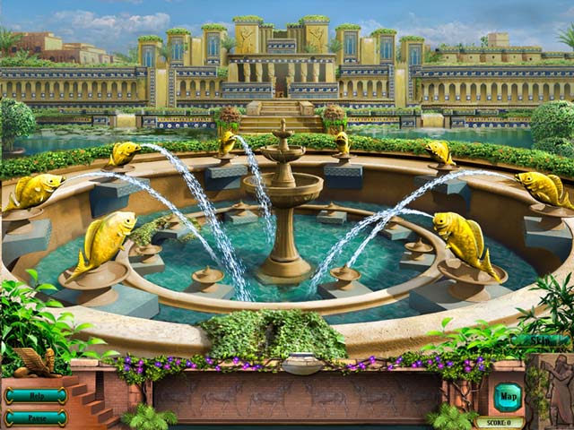 Hanging Gardens of Babylon game screenshot - 2