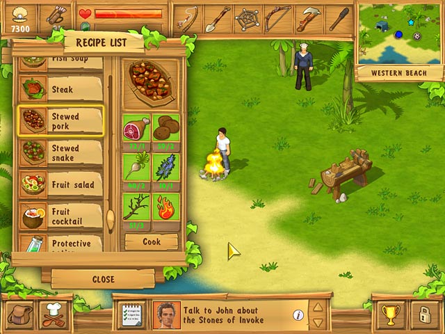 The Island: Castaway game screenshot - 1