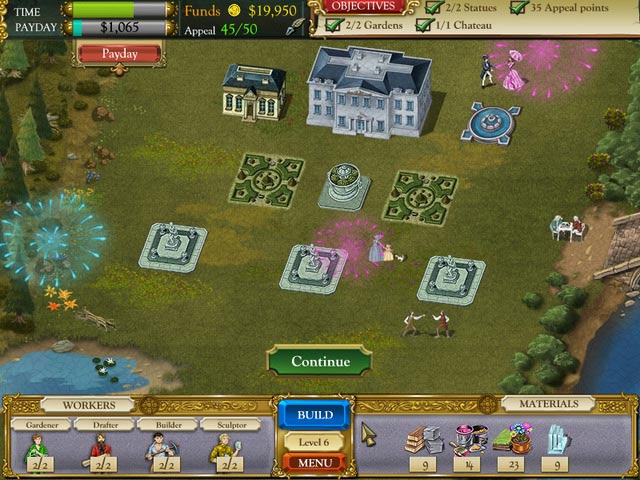 The Palace Builder game screenshot - 1