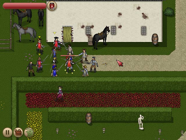 The Three Musketeers: Milady's Vengeance game screenshot - 3