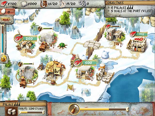 The Timebuilders: Caveman's Prophecy game screenshot - 3
