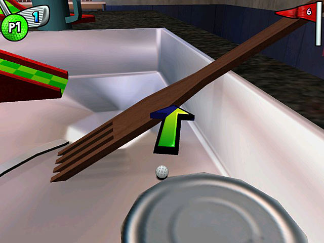 Toy Golf game screenshot - 2