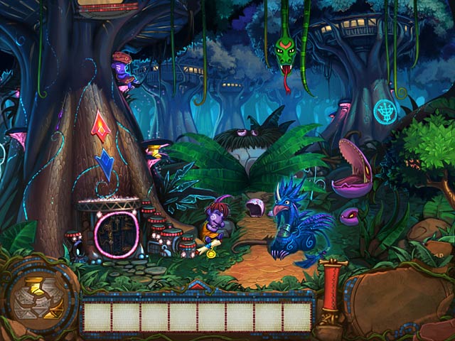 Tulula: Legend of a Volcano game screenshot - 1