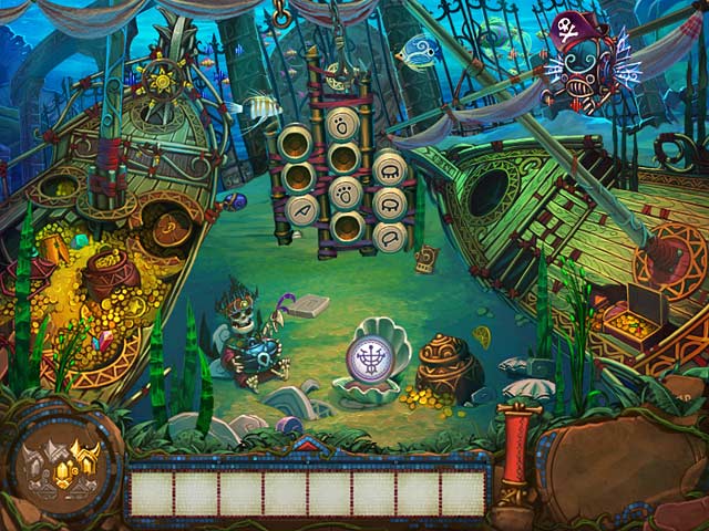 Tulula: Legend of a Volcano game screenshot - 2