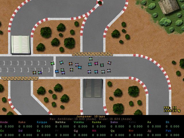 Turbo Sliders game screenshot - 2