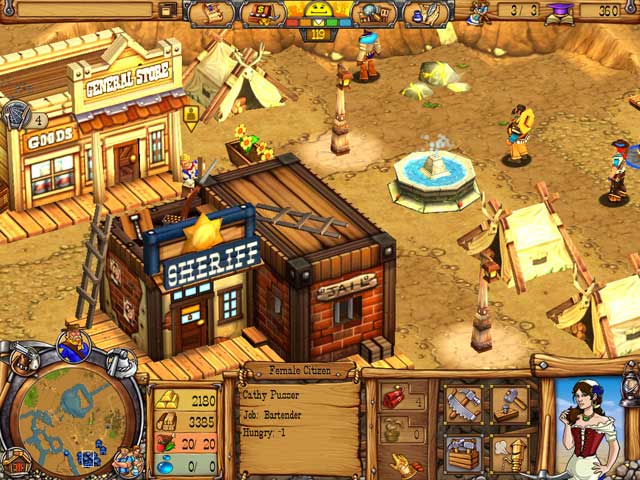 Westward III: Gold Rush game screenshot - 2