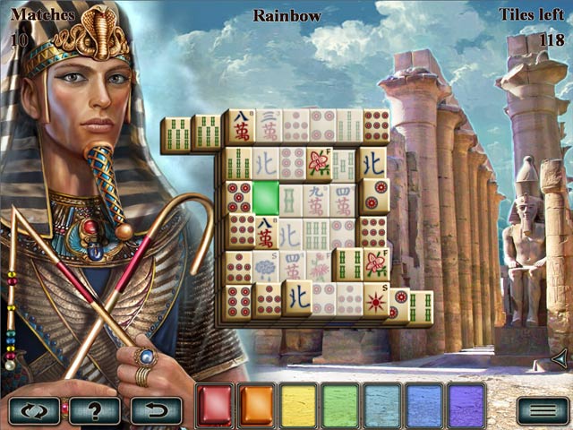 World's Greatest Temples Mahjong game screenshot - 2