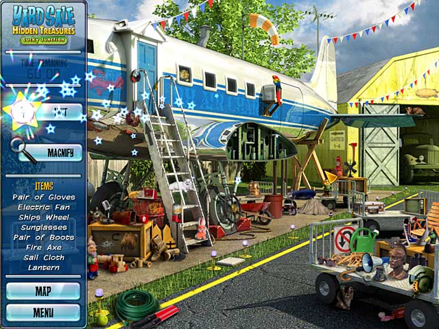 Yard Sale Hidden Treasures: Lucky Junction game screenshot - 1