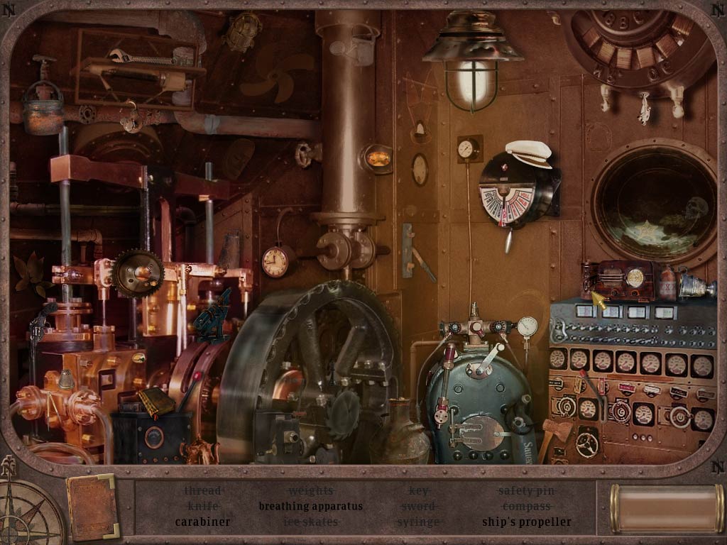 20.000 Leagues under the Sea: Captain Nemo game screenshot - 1