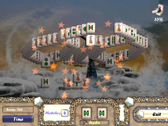 Aerial Mahjong game screenshot - 1