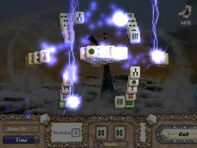 Aerial Mahjong game screenshot - 3