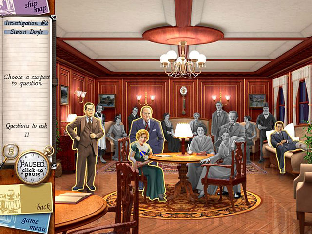 Agatha Christie: Death on the Nile game screenshot - 1