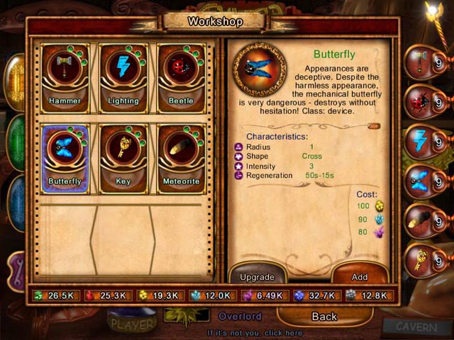 Akhra: The Treasures game screenshot - 2