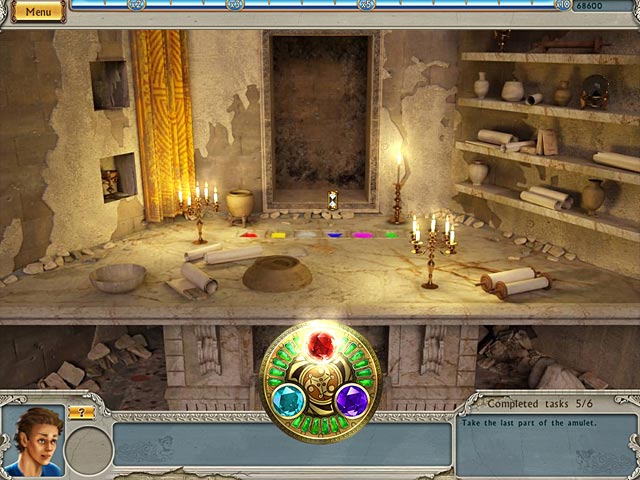 Alabama Smith: Escape from Pompeii game screenshot - 3
