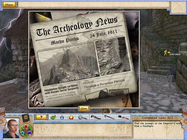 Alabama Smith in the Quest of Fate game screenshot - 3