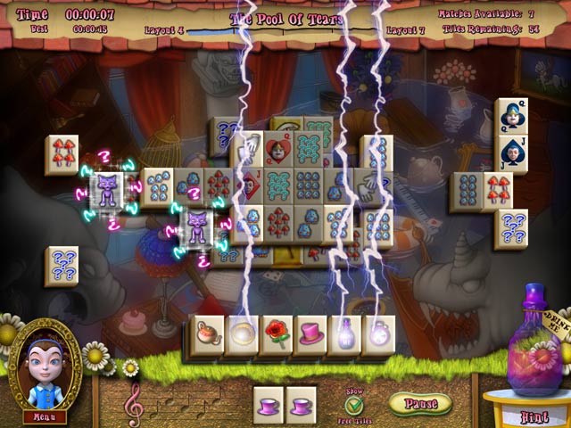 Alice's Magical Mahjong game screenshot - 1