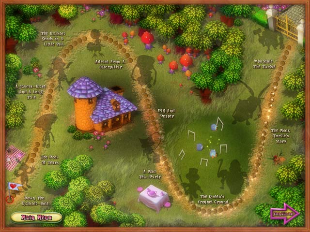 Alice's Magical Mahjong game screenshot - 2